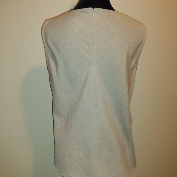 Stephanie Andrews, 3-pc Pant Set, Size-10, Tan (Dry Cleaned) - Picture 3 of 5